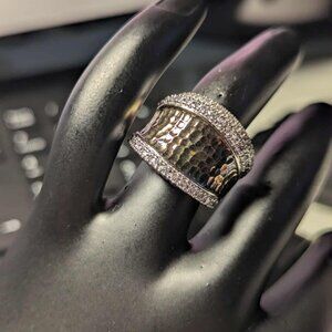 Silver 925 CZ Ring Set s.6